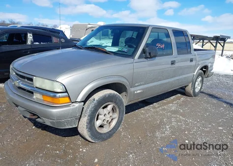 2004 Chevrolet S-10 Ls from USA, damaged, VIN 1GCDT13XX4K145502